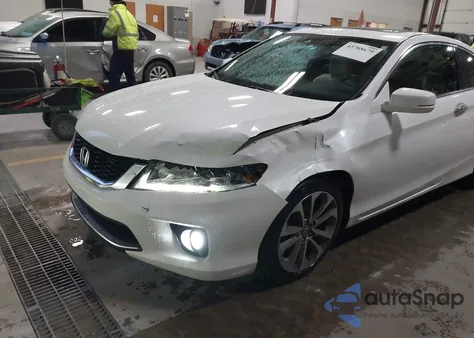 2014 Honda Accord Ex-L V-6 from USA, damaged, VIN 1HGCT2B80EA003549